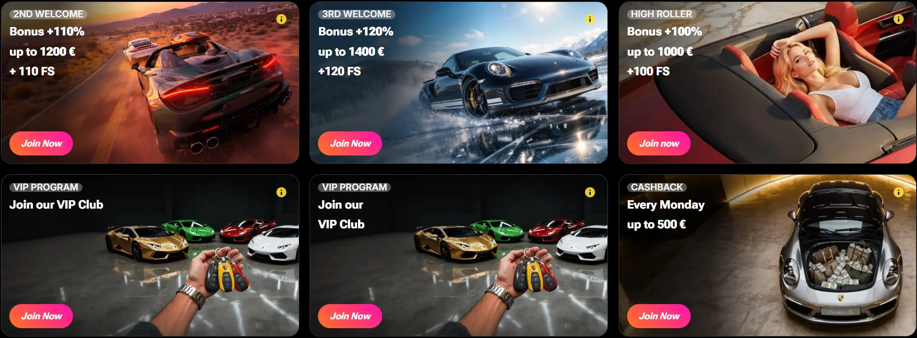 Daytonaspin Casino — welcome deposit match plus free spins for new players